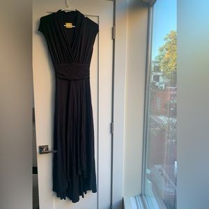 Maeve Anthropologie Knit Black Dress